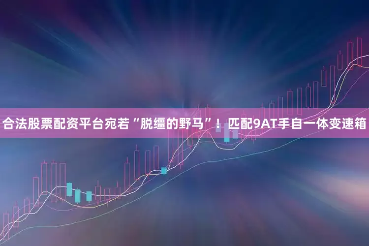 合法股票配资平台宛若“脱缰的野马”！匹配9AT手自一体变速箱